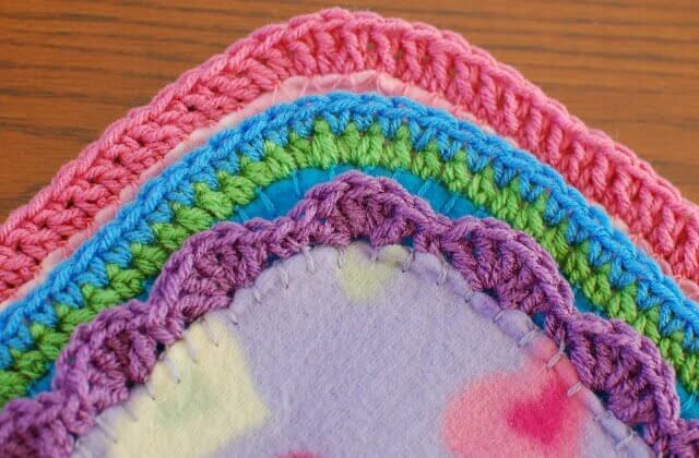 Quick Easy Crochet Edging Patterns Petals To Picots