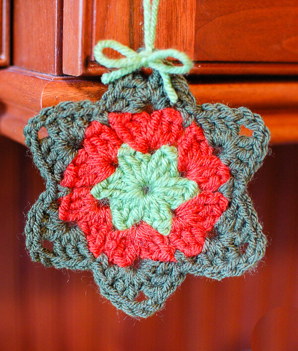 FREE Star Granny Square: Crochet pattern
