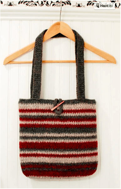 Four Felted Bags: Knit and Crochet Patterns for Felting - Etsy