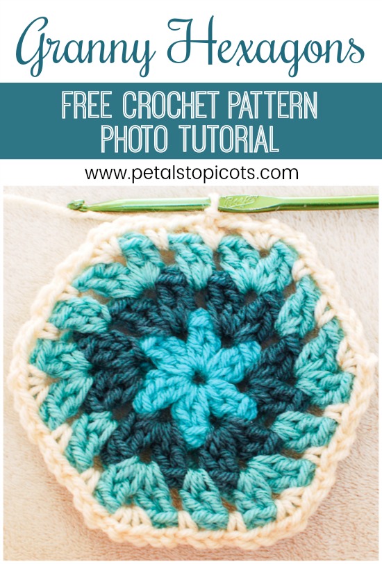 Crochet Hexagon Pattern and Photo Tutorial