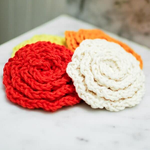 Has anyone ever used this yarn for dishcloths or face scrubbies? I