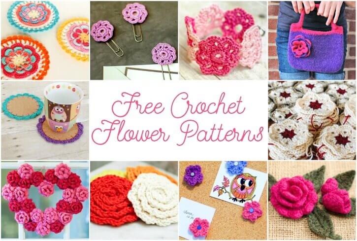 Crochet Flowers: Flower Patterns to Embellish - Petals to Picots