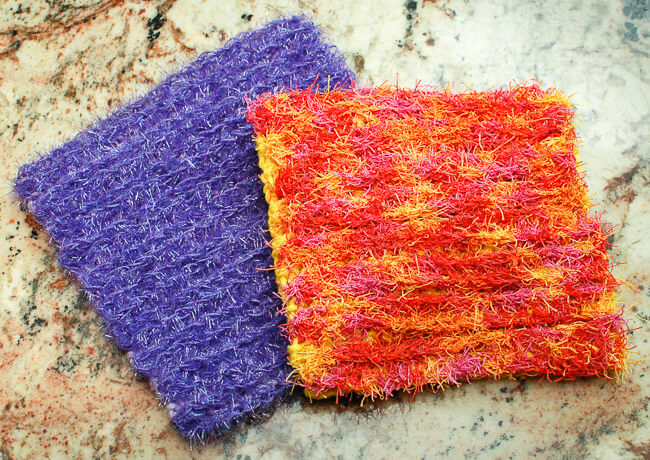 Scrubby Crochet Dishcloth Pattern Petals To Picots