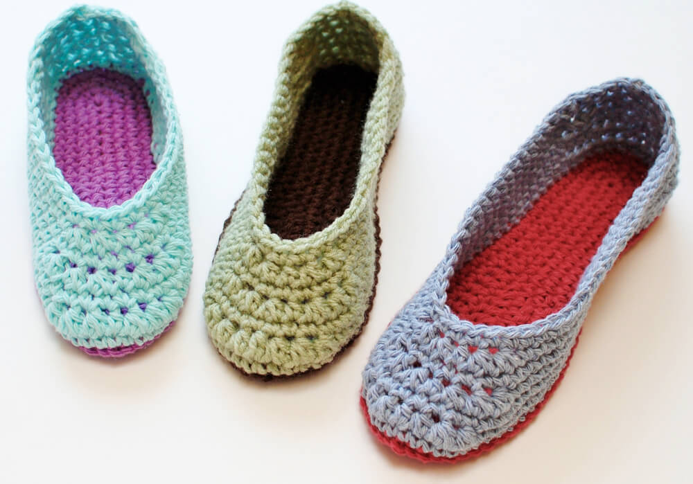 Crochet Slippers - A Free Crochet Slipper Pattern ...